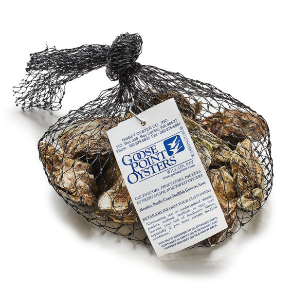 Goose Point Oysters, Dozen in a Bag